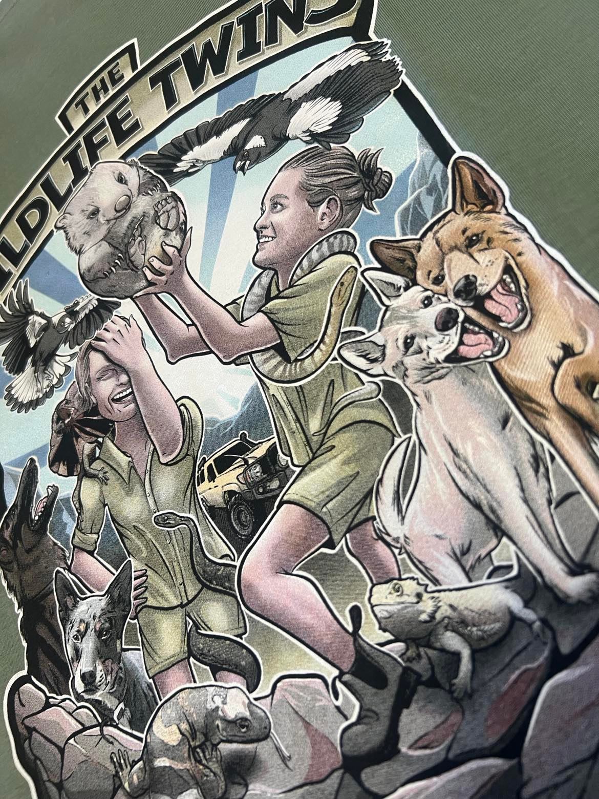 "THE BARTY PARTY" Youth Tee- Sage