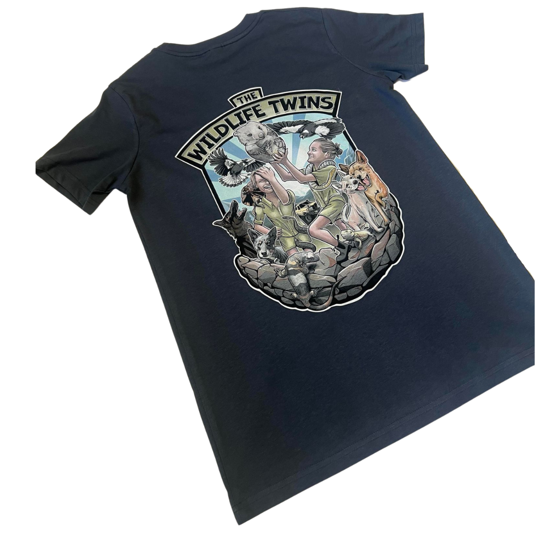 "THE BARTY PARTY" Youth Tee- Petrol Blue