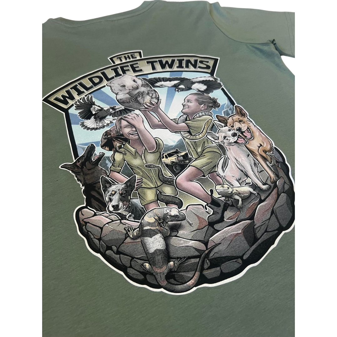 "THE BARTY PARTY" Youth Tee- Sage